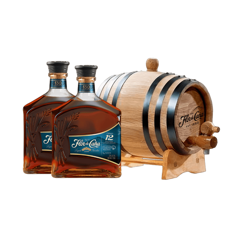 <h3><strong>COMBO BARRIL DE ROBLE AMERICANO 3 LITROS + 2 BOTELLAS DE RON FLOR DE CAÑA 12 AÑOS - Incluye manual impreso de coctelería.</strong></h3>
<p> </p>
<p><meta charset="utf-8">Eleva tu experiencia de coctelería con este barril de roble americano de 3 litros, diseñado para envejecer tus creaciones con Ron Flor de Caña. Más que un simple recipiente, este barril artesanal es una pieza de conversación, un elemento decorativo que añade un toque de distinción a tu hogar.</p>
<p> </p>
<p>Imagina la belleza de este barril de roble blanco en tu bar, cocina o donde prefieras, mientras tus cocteles favoritos se transforman, adquiriendo profundidad y complejidad. Hecho a mano desde cero, desde el corte de la madera hasta el tostado medio y el ajuste de los aros de acero, este barril es un testimonio de la artesanía y la pasión por el buen ron. Con 3 litros de capacidad (0.79 galones), 15 cm de diámetro y 20 cm de largo, es el tamaño perfecto para el hogar.</p>
<p> </p>
<p><em>Nota: Requiere sellado y curado antes del primer uso. Pueden existir variaciones en la madera y astillas debido a su elaboración artesanal.</em> Dale a tu hogar un toque de sofisticación y disfruta de cocteles añejados a la perfección con Ron Flor de Caña.</p>