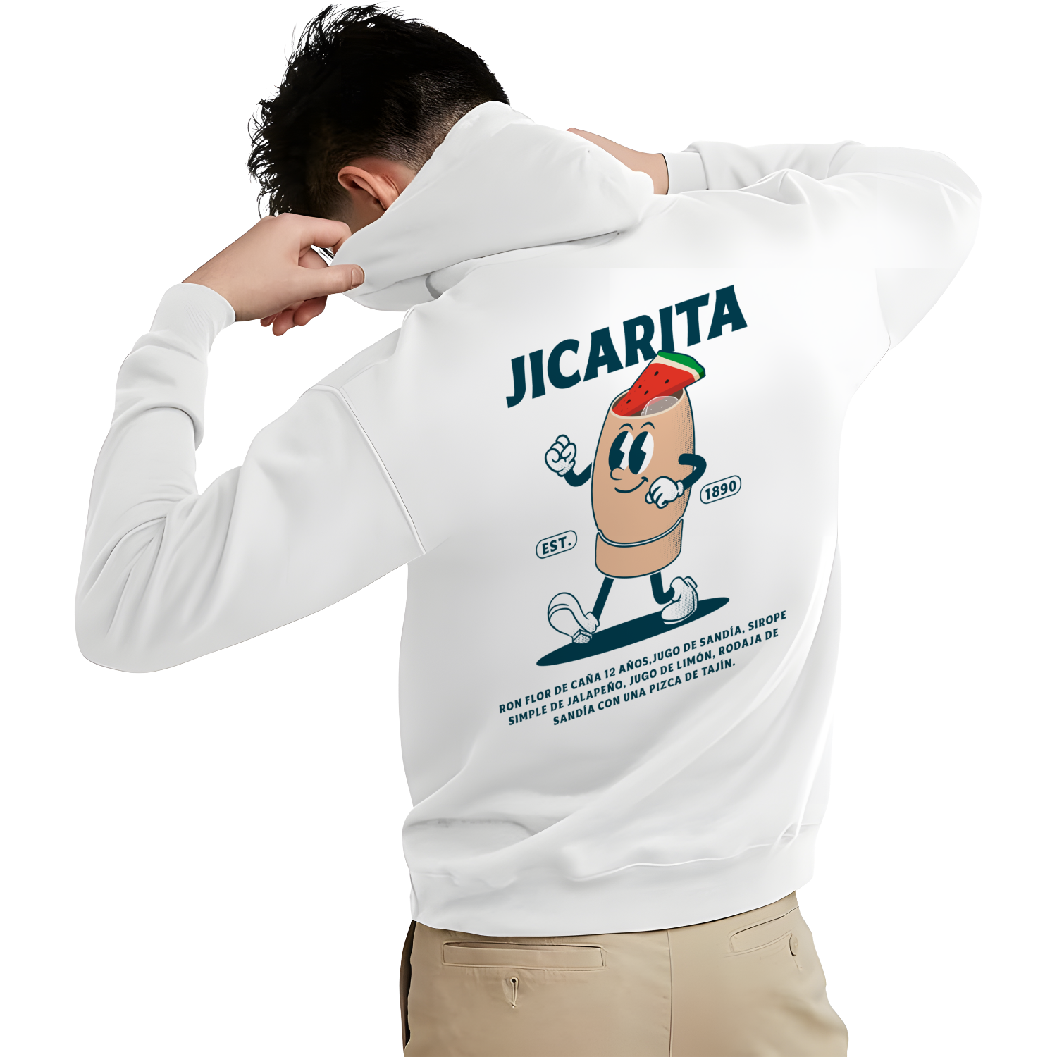 hoodie jicarita flor de caña