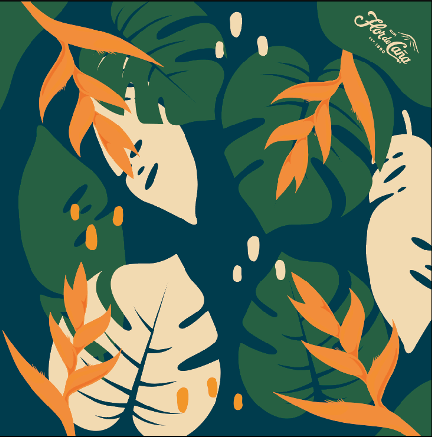 PAÑUELO PARA DAMA CHICO FLOR DE CAÑA