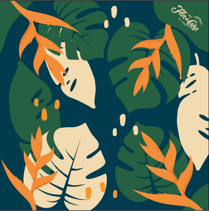 <p>Luce con orgullo el pañuelo Chico para Dama Flor de Caña de 60 x 60 centímetros, un tributo a la exuberante naturaleza de Nicaragua y a la tradición ronera que nos apasiona. Sus colores vibrantes reflejan el espíritu de nuestra marca y el amor por nuestra tierra.</p>